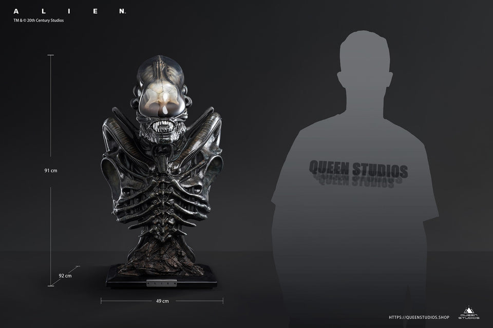 Queen Studios Alien Life-Size Bust 1/1 Scale Statue