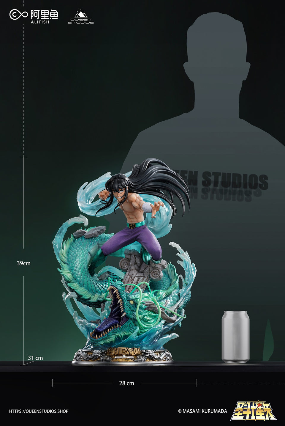 Queen Studios Saint Seiya Shiryu 1/6 Scale Statue