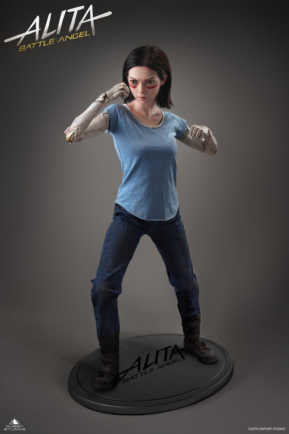 Queen Studios Alita Battle Angel (Doll Body) Bust 1/1 Scale Statue