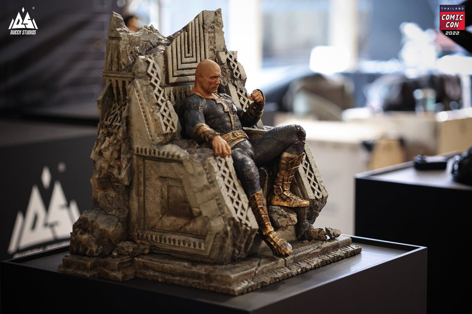 Queen Studios Black Adam On Throne 1/4 Scale Statue