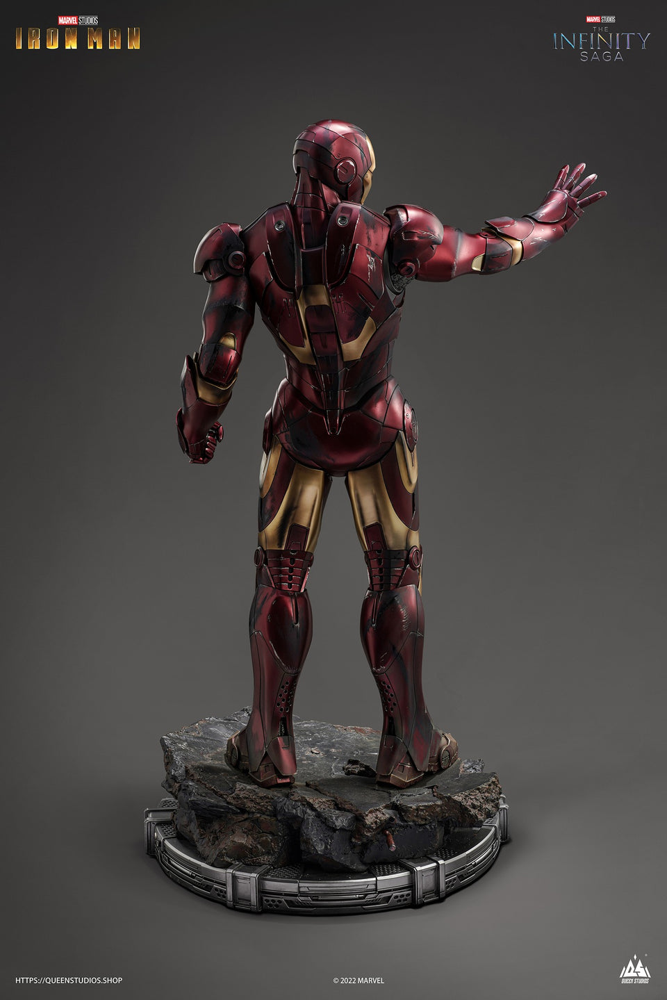 Queen Studios Iron Mark 3 (Regular Edition) 1/2 Scale Statue