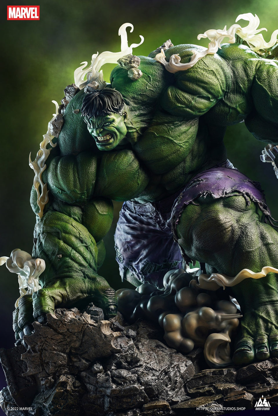 Queen Studios Hulk (Green) 1/4 Scale Statue