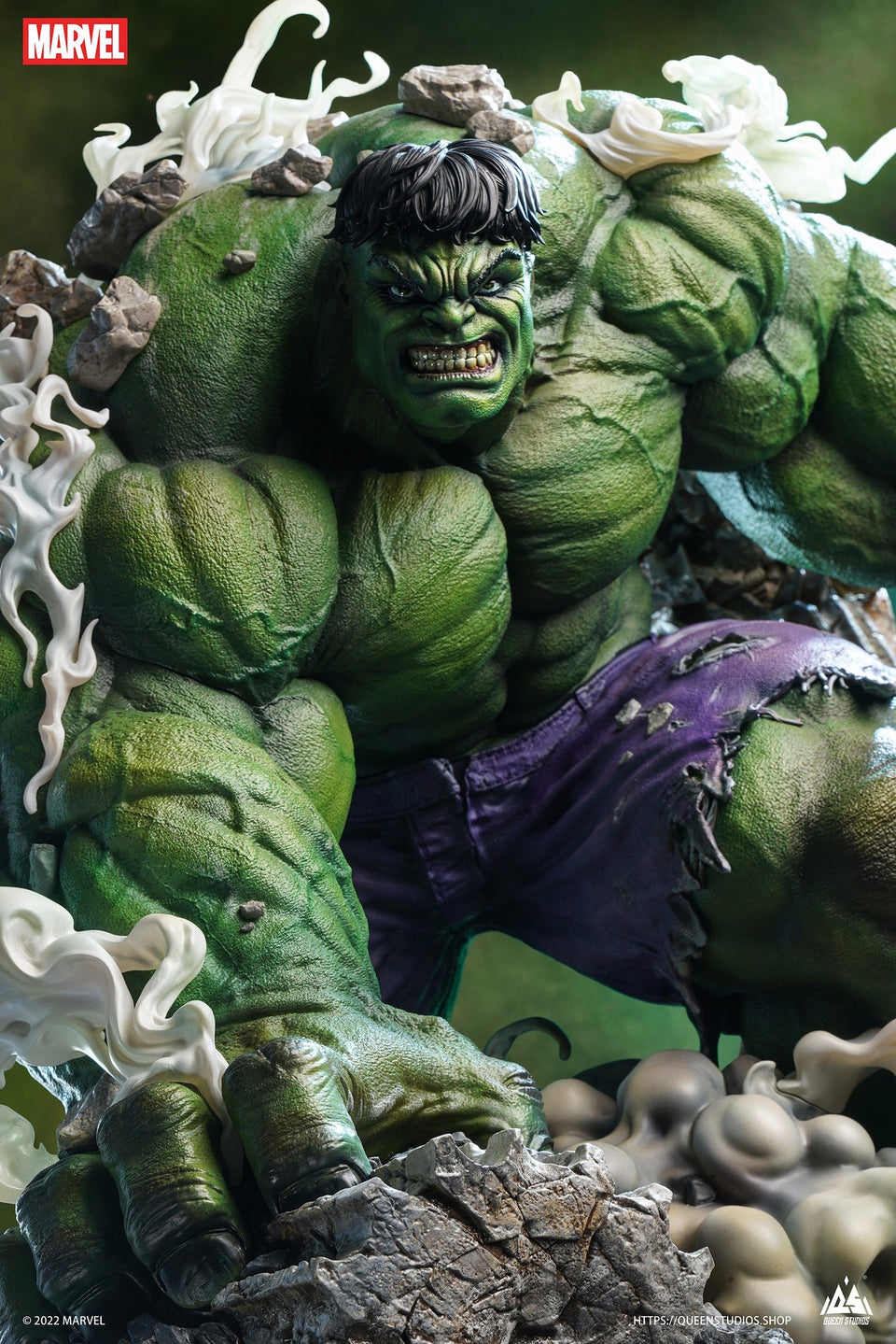 Queen Studios Hulk (Green) 1/4 Scale Statue