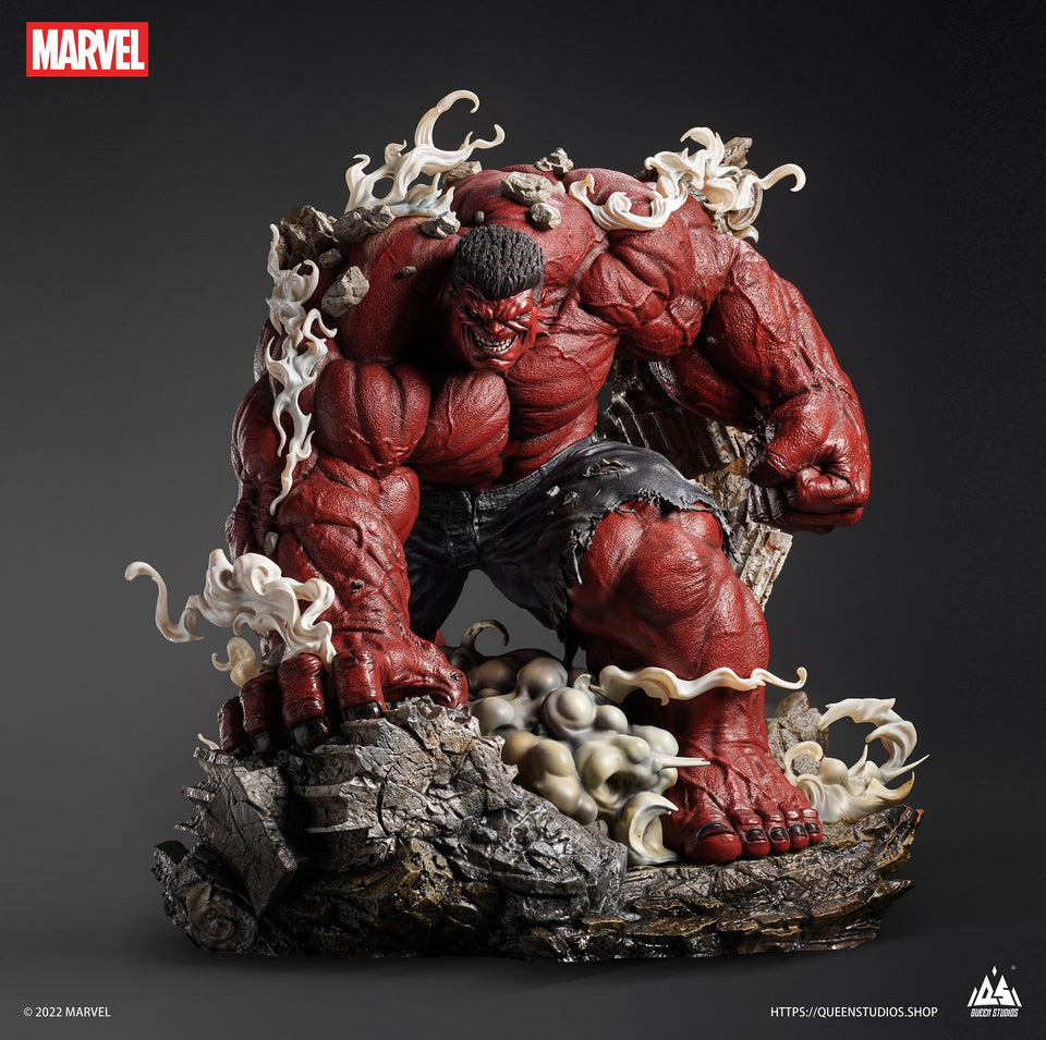 Queen Studios Hulk (Red) 1/4 Scale Statue