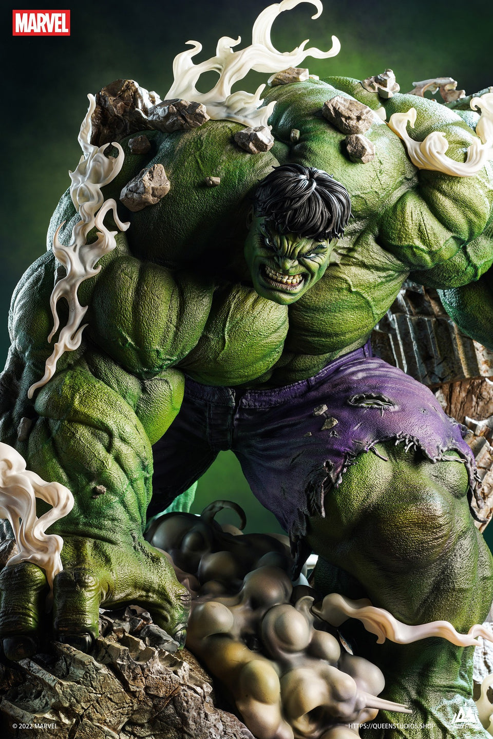 Queen Studios Hulk (Green) 1/4 Scale Statue