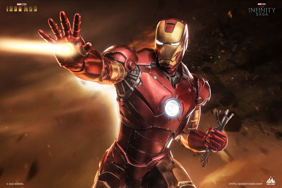 Queen Studios Iron Man Mark 3 (Infinity Saga) 1/4 Scale Statue