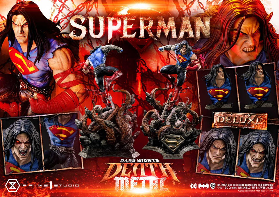 Prime 1 Studio Superman Dark Nights: Death Metal (Deluxe Version) 1/3 Scale Statue