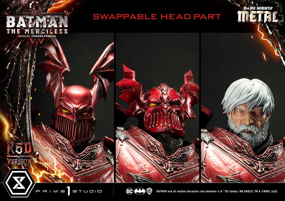 Prime 1 Studio Merciless (Batman) (Red Version) 1/3 Scale Statue