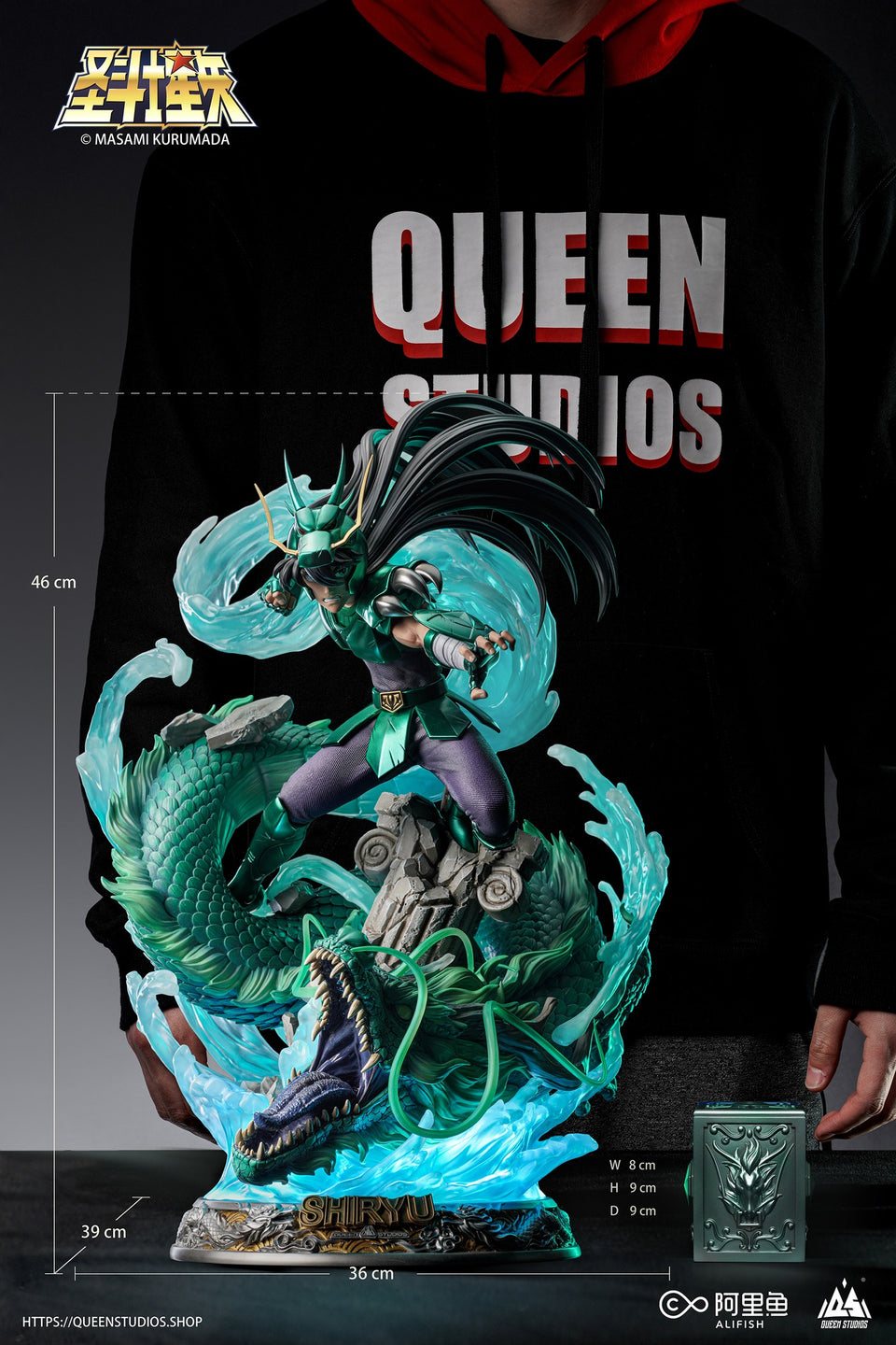 Queen Studios Dragon Shiryu 1/6 Scale Statue