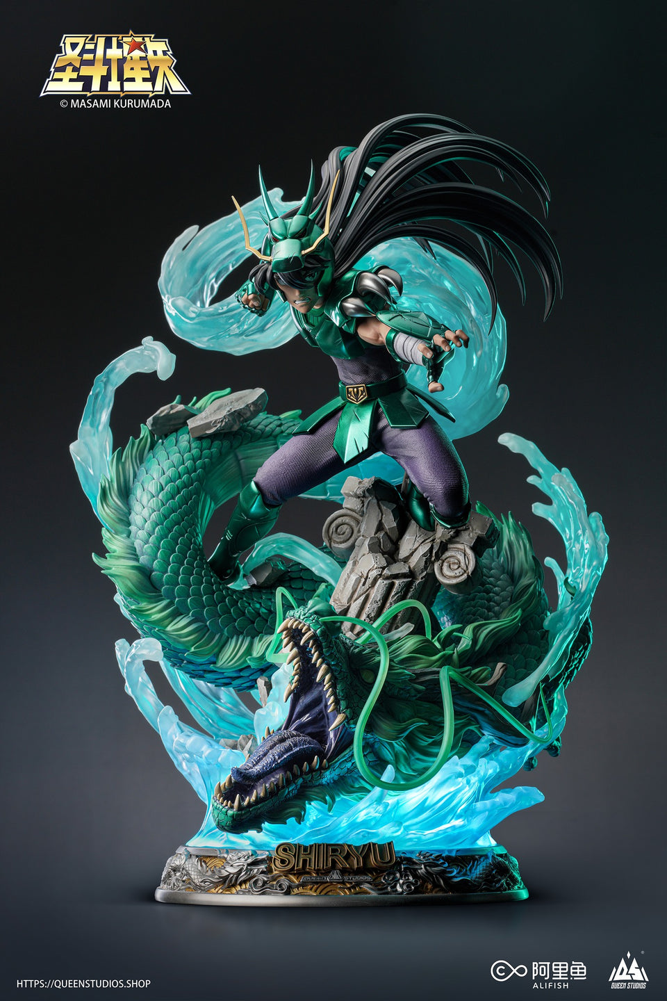Queen Studios Dragon Shiryu 1/6 Scale Statue