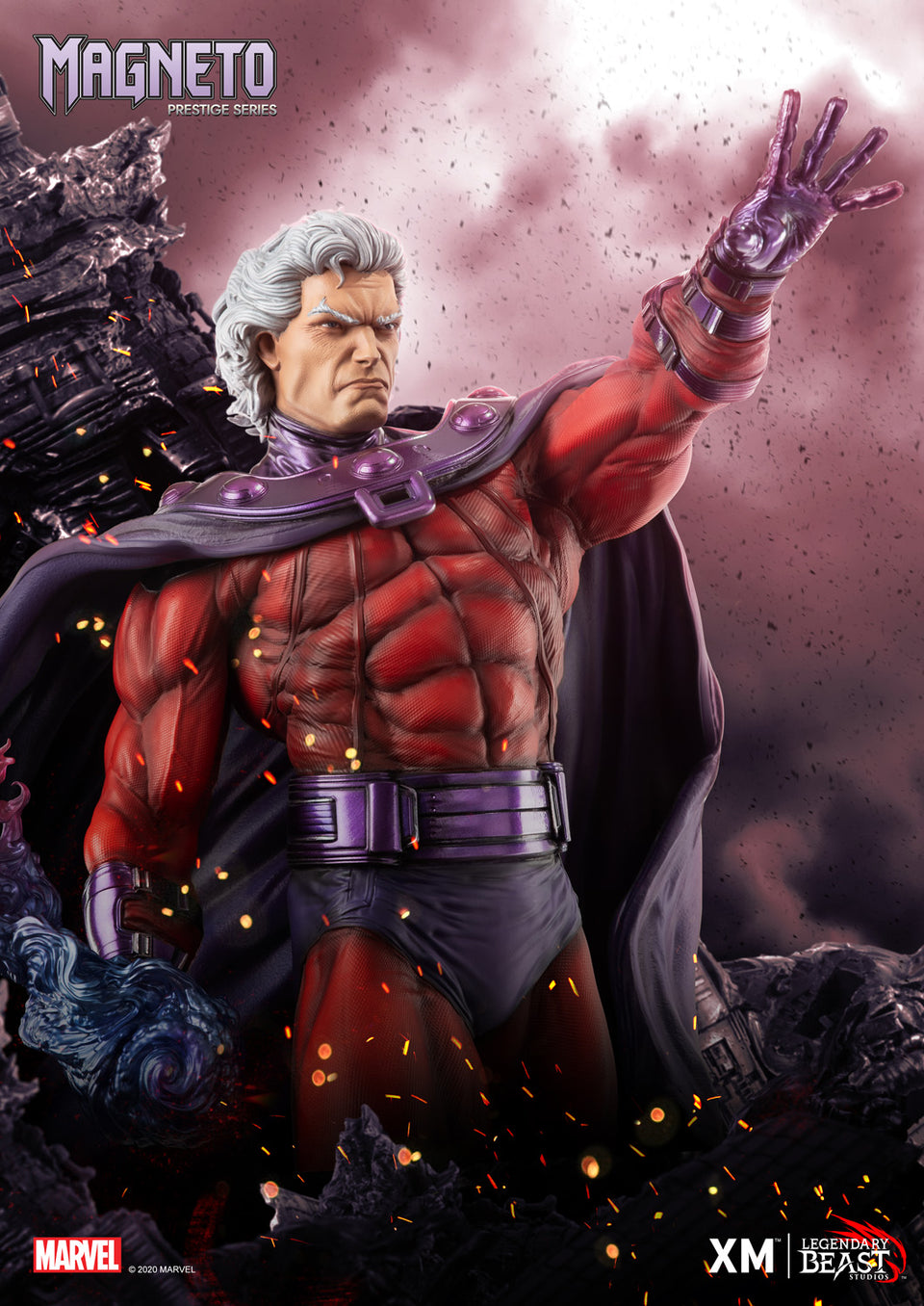 XM Studios / LBS Magneto (2 Versions) 1/3 Scale Statue