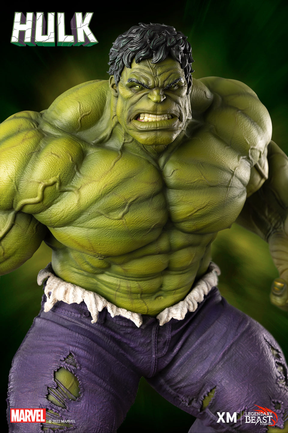 XM Studios Incredible Hulk (3 Portraits) (Premier Edition)1/3 Scale Statue