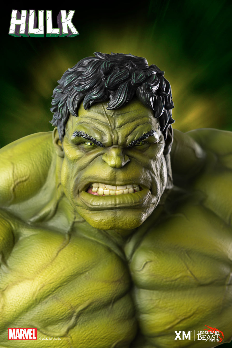 XM Studios Incredible Hulk (3 Portraits) (Premier Edition)1/3 Scale Statue