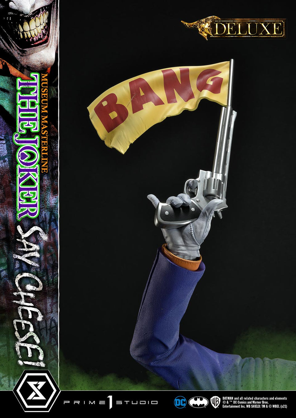 The Joker “Say Cheese” (Museum Masterline) (Deluxe / Deluxe Bonus Version) 1/3 Scale Statue