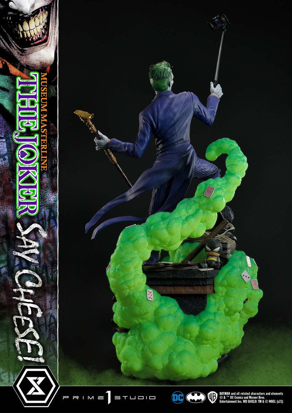 The Joker “Say Cheese” (Museum Masterline) (Deluxe / Deluxe Bonus Version) 1/3 Scale Statue