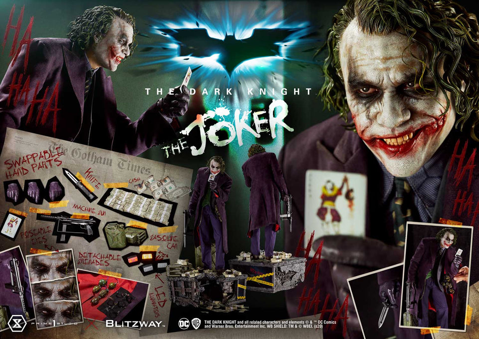 Prime 1 Studio Heath Ledger The Joker (Bonus Version) 1:3 Scale Statue