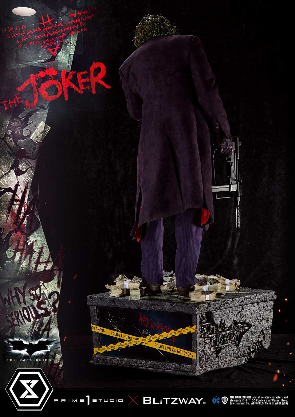 Prime 1 Studio Heath Ledger The Joker (Bonus Version) 1:3 Scale Statue