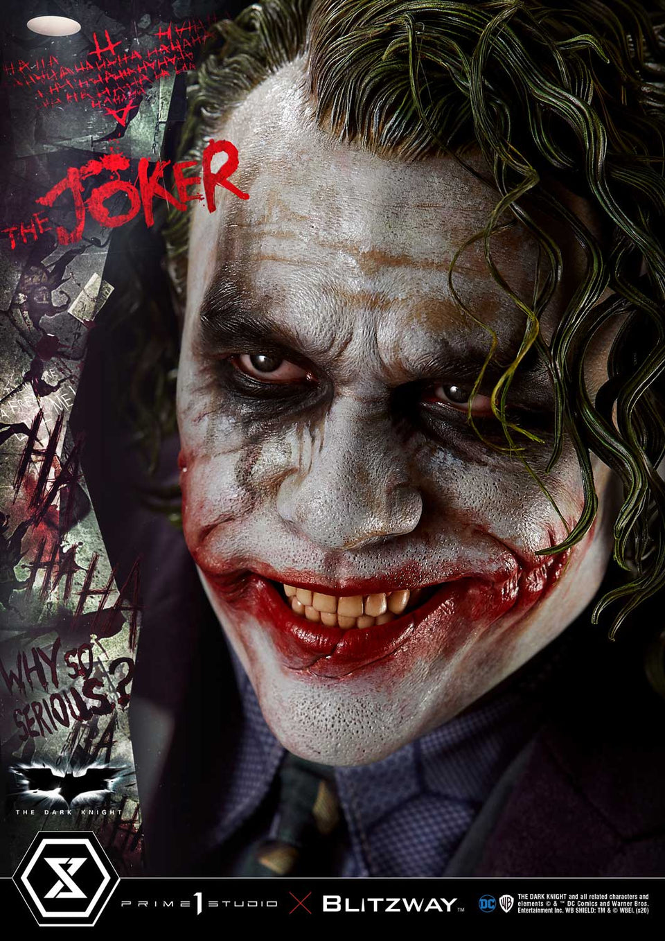 Prime 1 Studio Heath Ledger The Joker (Bonus Version) 1:3 Scale Statue