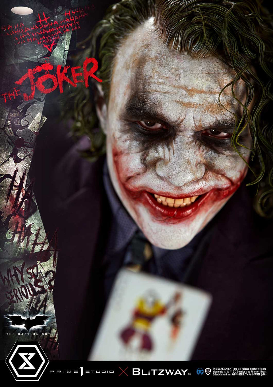 Prime 1 Studio Heath Ledger The Joker (Bonus Version) 1:3 Scale Statue