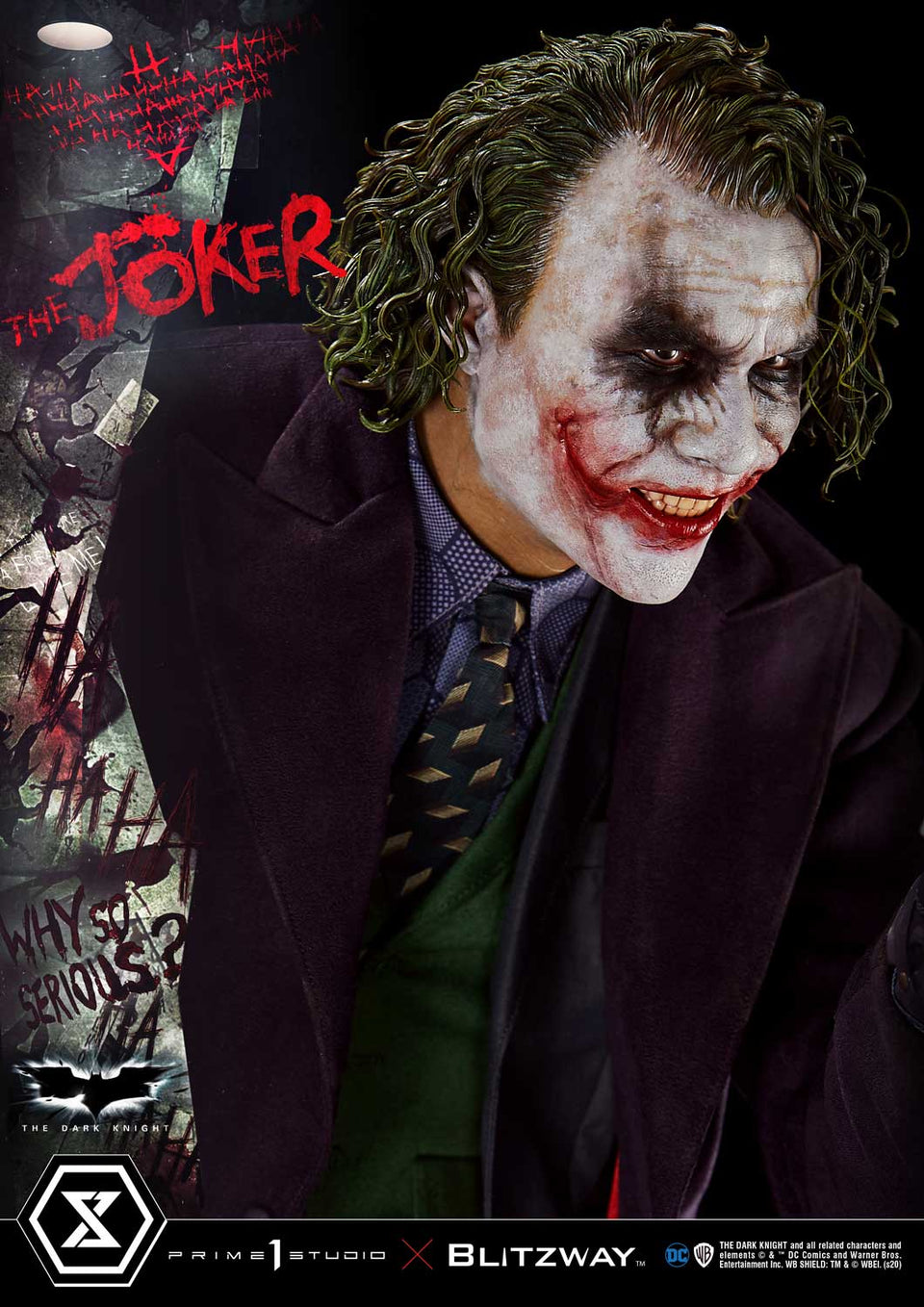 Prime 1 Studio Heath Ledger The Joker (Bonus Version) 1:3 Scale Statue