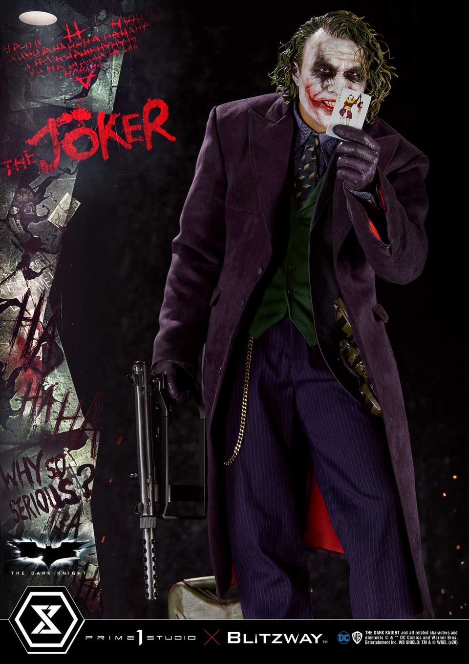 Prime 1 Studio Heath Ledger The Joker (Bonus Version) 1:3 Scale Statue