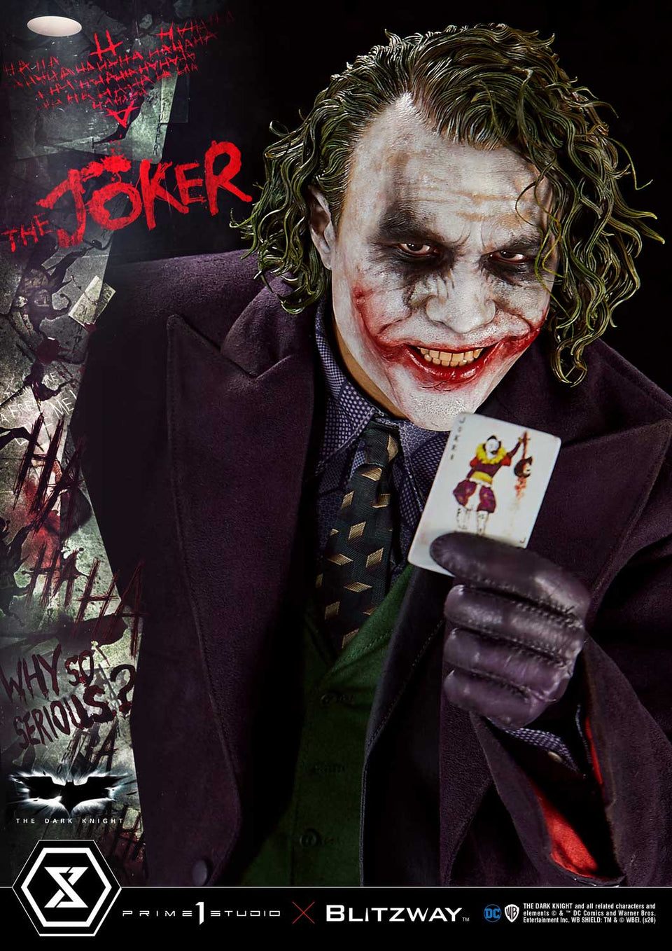 Prime 1 Studio Heath Ledger The Joker (Bonus Version) 1:3 Scale Statue