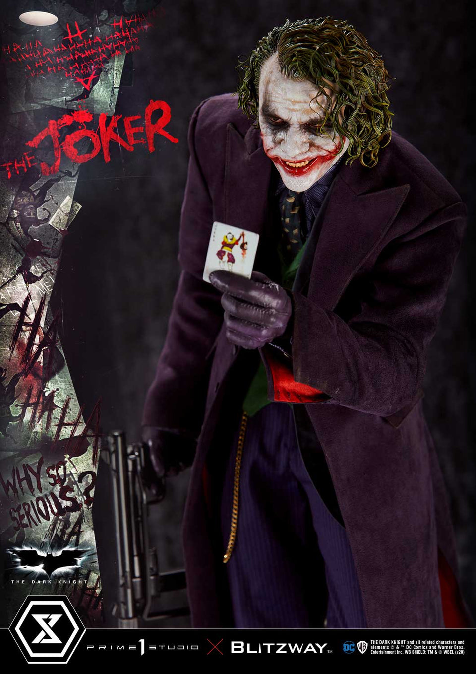 Prime 1 Studio Heath Ledger The Joker (Bonus Version) 1:3 Scale Statue