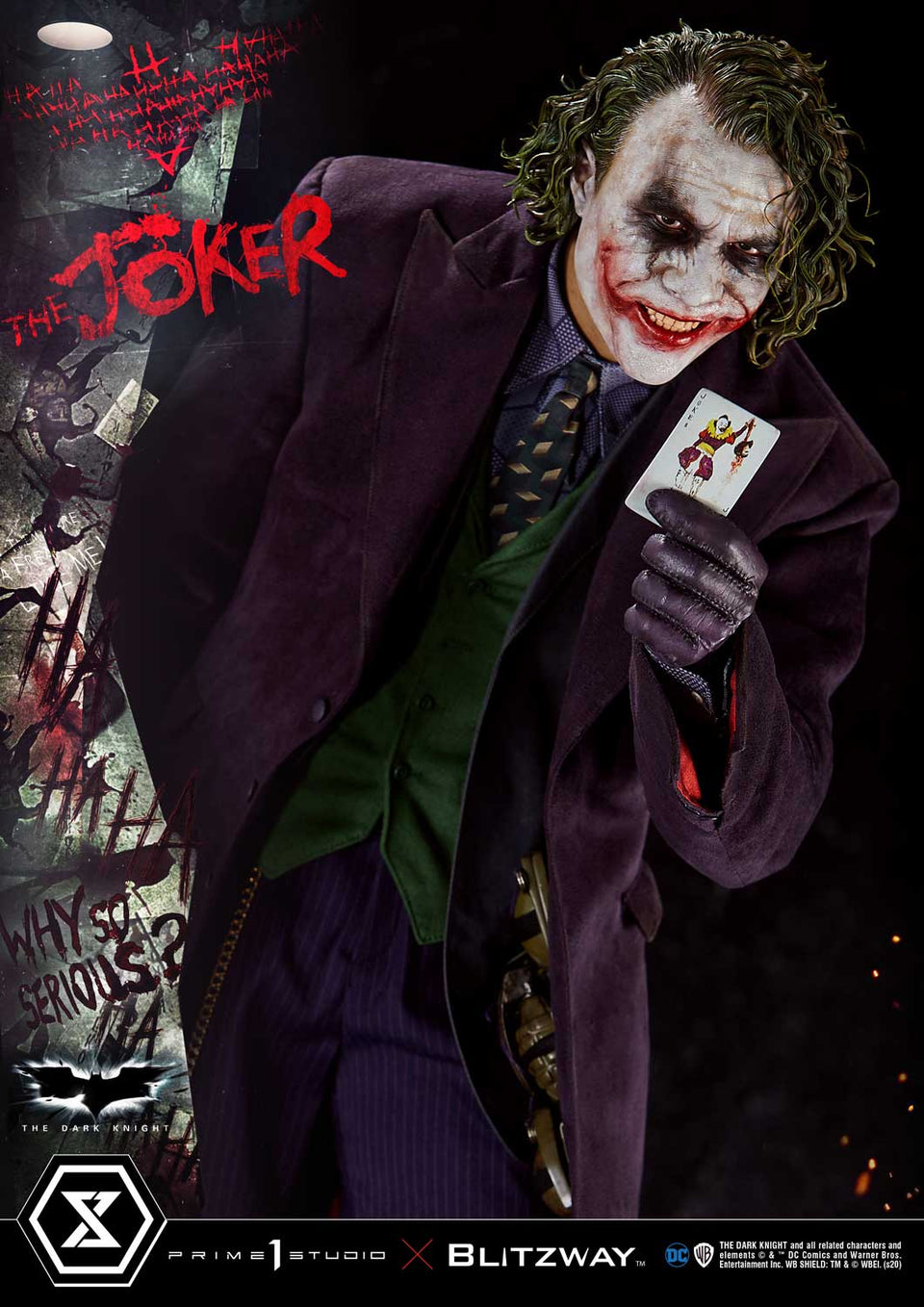 Prime 1 Studio Heath Ledger The Joker (Bonus Version) 1:3 Scale Statue