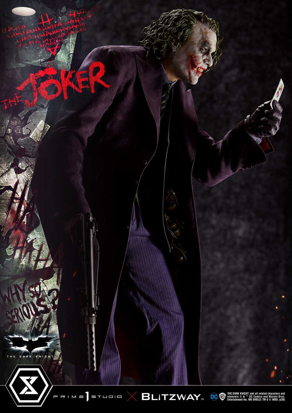 Prime 1 Studio Heath Ledger The Joker (Bonus Version) 1:3 Scale Statue