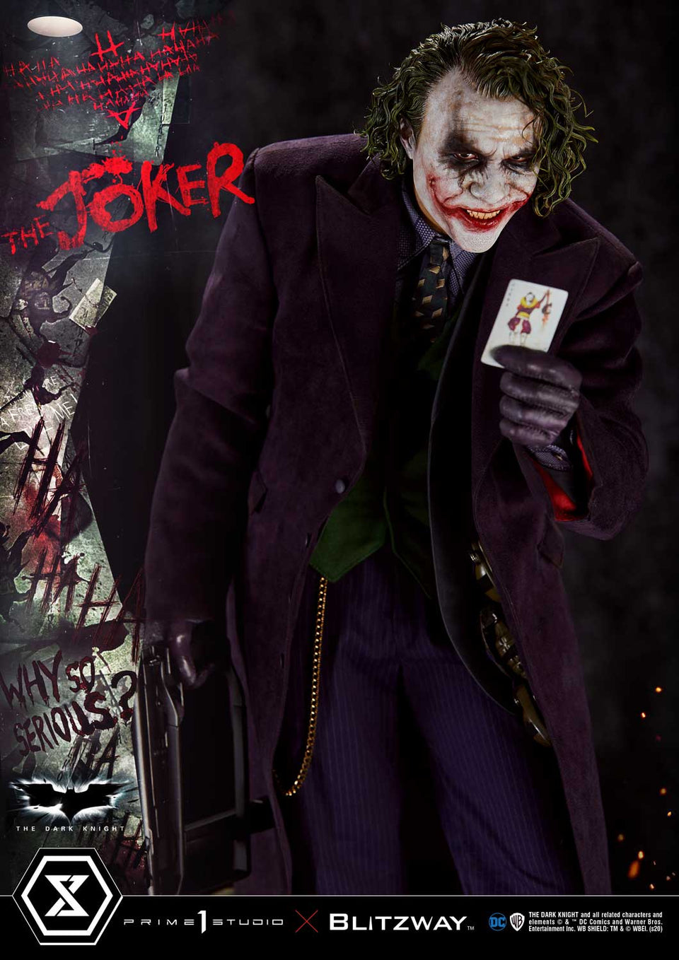 Prime 1 Studio Heath Ledger The Joker (Bonus Version) 1:3 Scale Statue