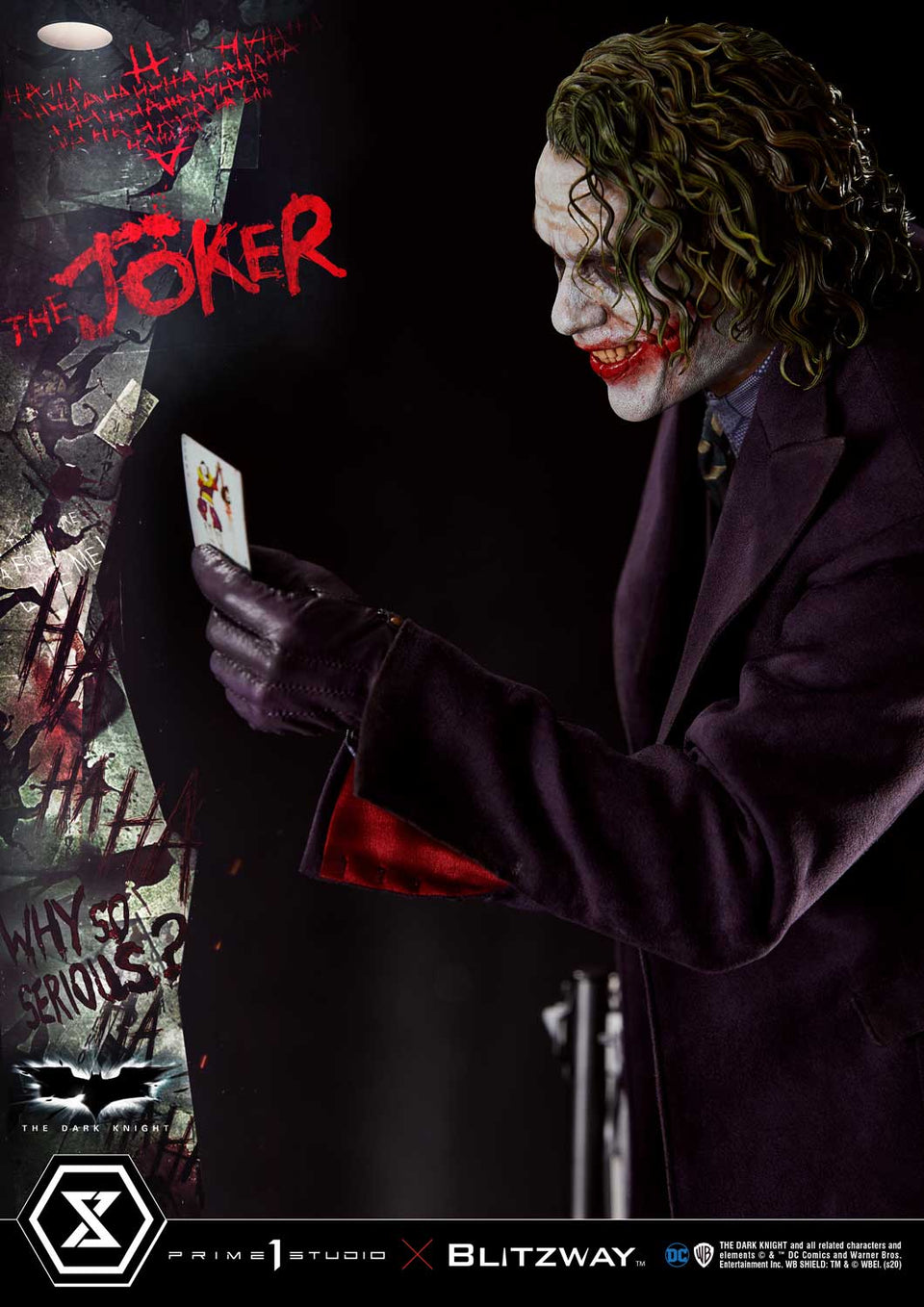 Prime 1 Studio Heath Ledger The Joker (Bonus Version) 1:3 Scale Statue