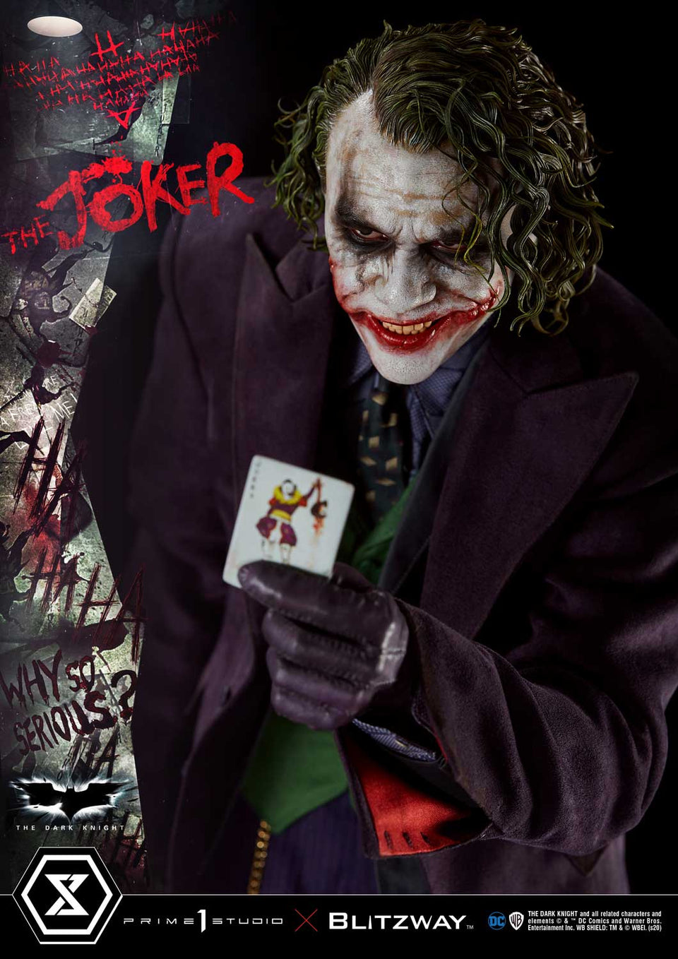 Prime 1 Studio Heath Ledger The Joker (Bonus Version) 1:3 Scale Statue