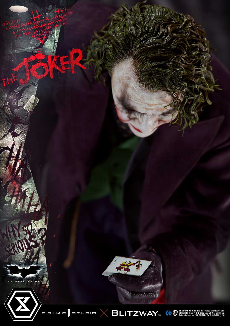 Prime 1 Studio Heath Ledger The Joker (Bonus Version) 1:3 Scale Statue