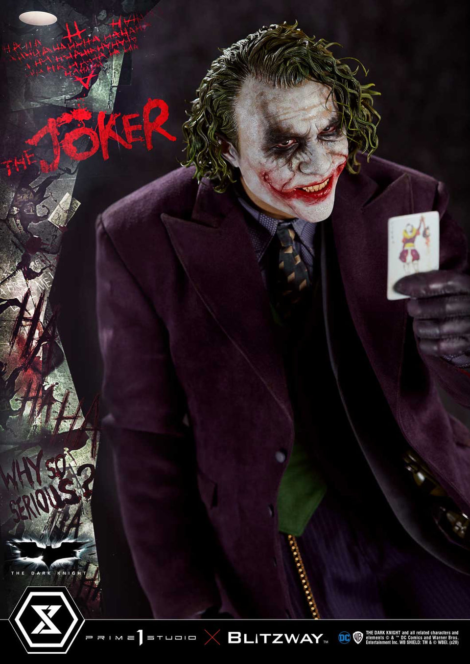 Prime 1 Studio Heath Ledger The Joker (Bonus Version) 1:3 Scale Statue