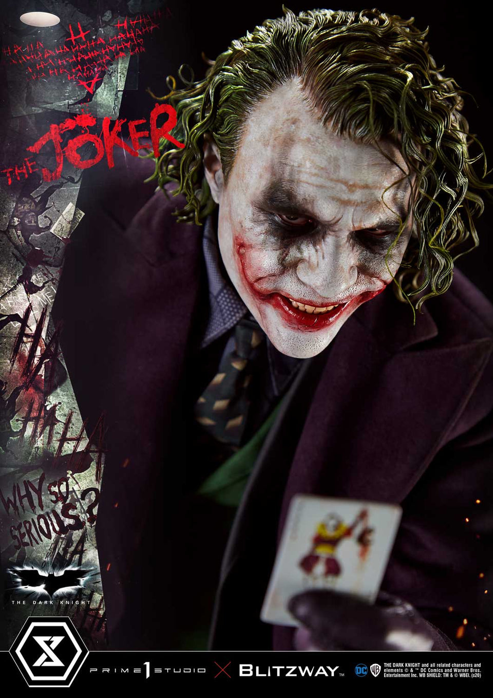 Prime 1 Studio Heath Ledger The Joker (Bonus Version) 1:3 Scale Statue