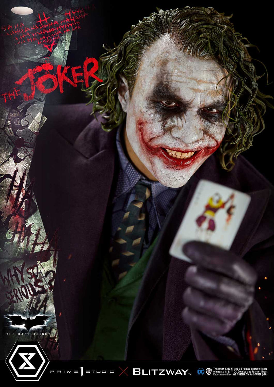 Prime 1 Studio Heath Ledger The Joker (Bonus Version) 1:3 Scale Statue