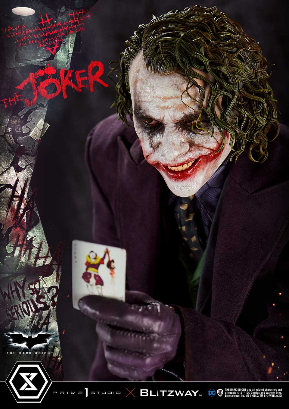 Prime 1 Studio Heath Ledger The Joker (Bonus Version) 1:3 Scale Statue