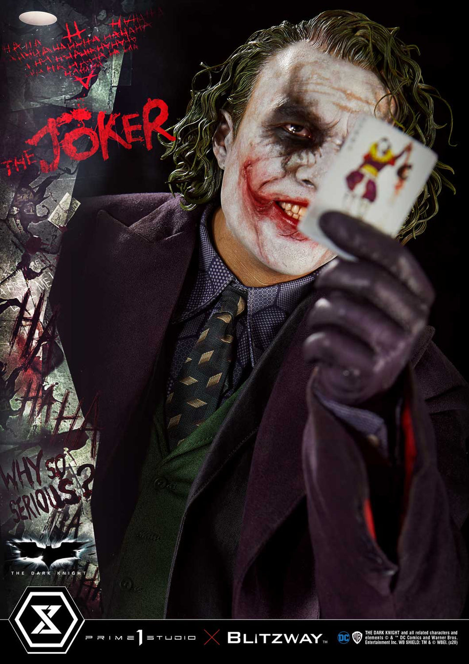 Prime 1 Studio Heath Ledger The Joker (Bonus Version) 1:3 Scale Statue