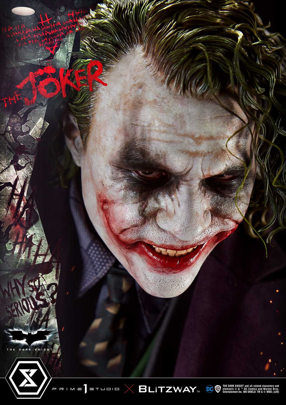 Prime 1 Studio Heath Ledger The Joker (Bonus Version) 1:3 Scale Statue