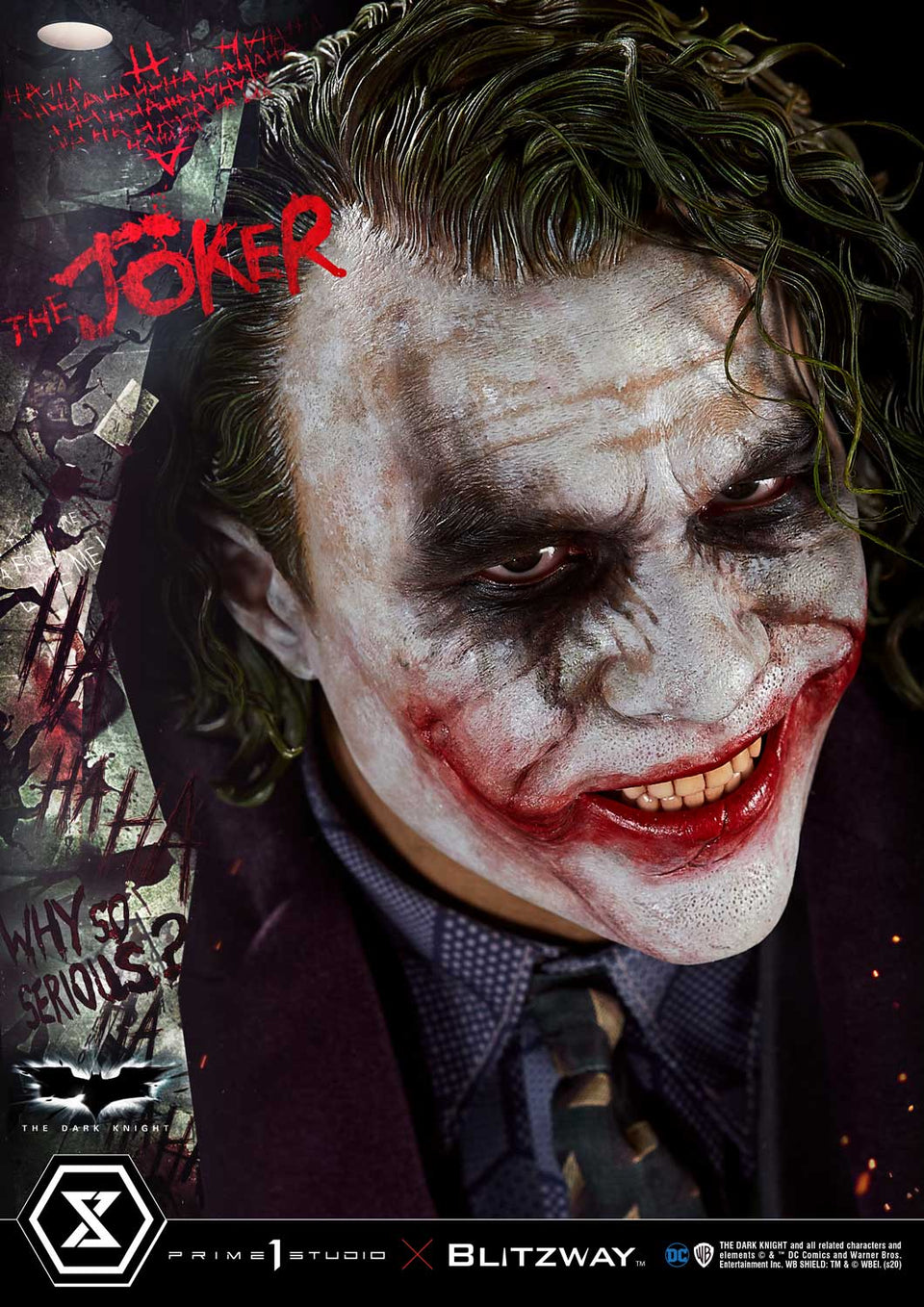 Prime 1 Studio Heath Ledger The Joker (Bonus Version) 1:3 Scale Statue