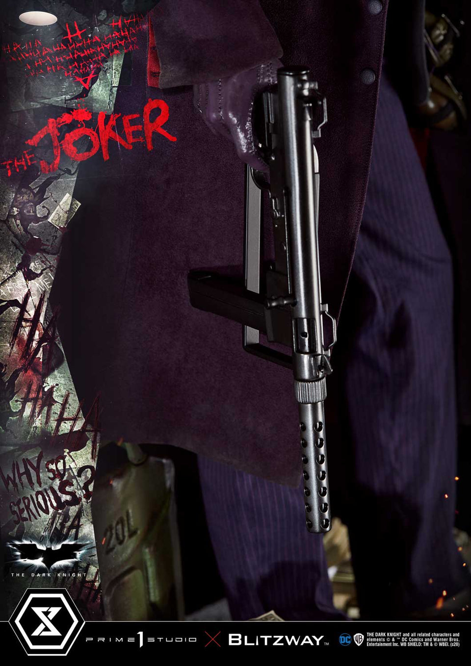 Prime 1 Studio Heath Ledger The Joker (Bonus Version) 1:3 Scale Statue