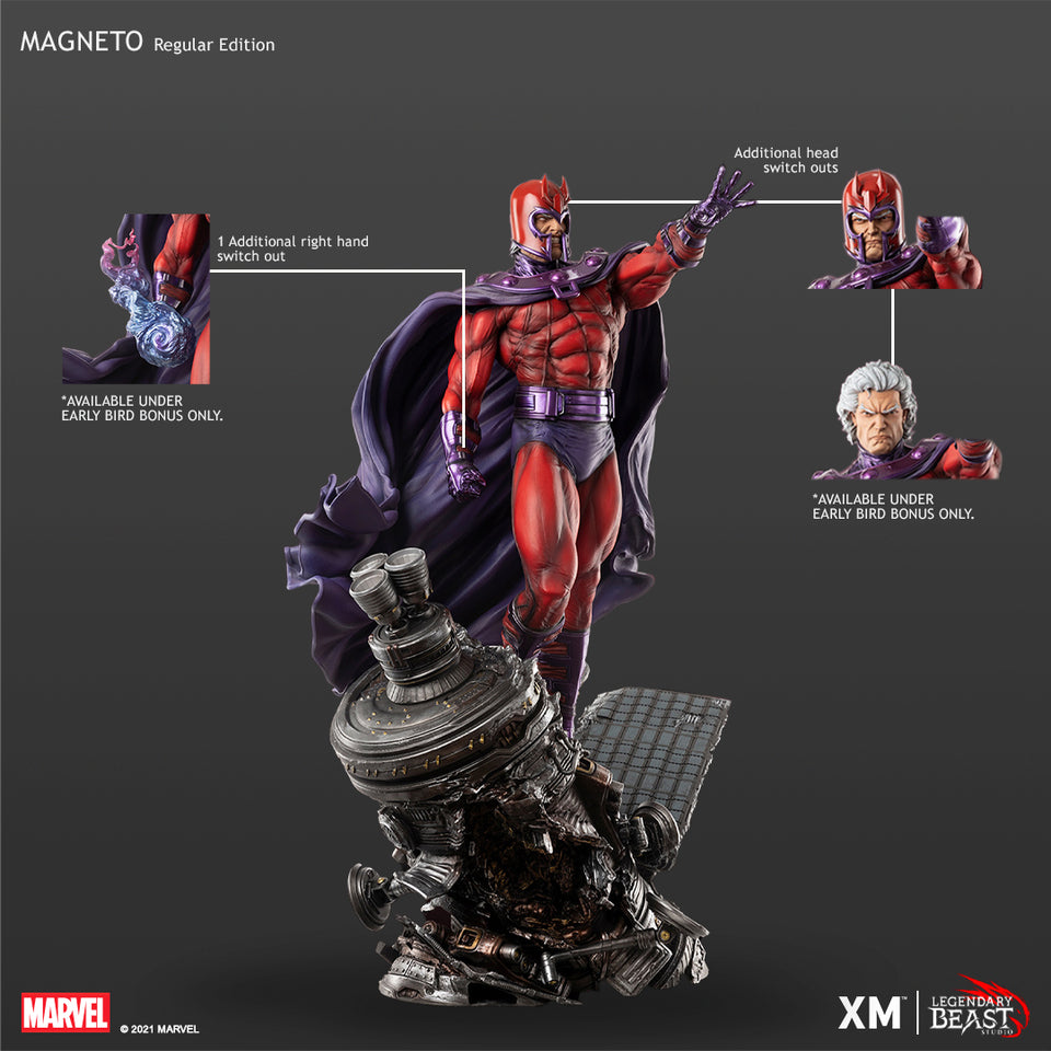 XM Studios / LBS Magneto (2 Versions) 1/3 Scale Statue