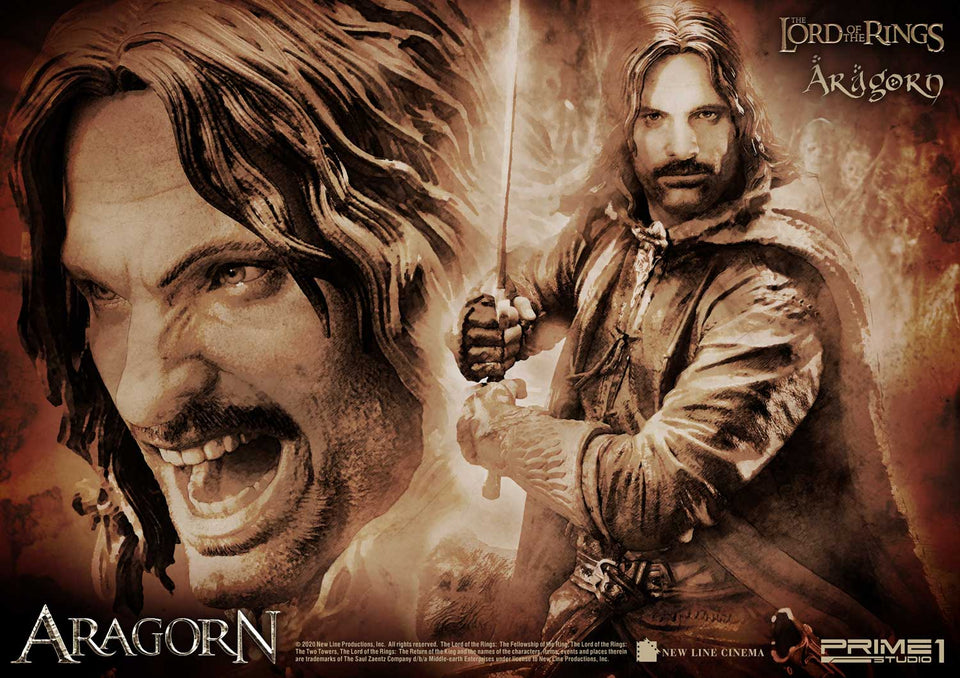 Prime 1 Studio Aragorn Lord of the Rings Deluxe Edition
