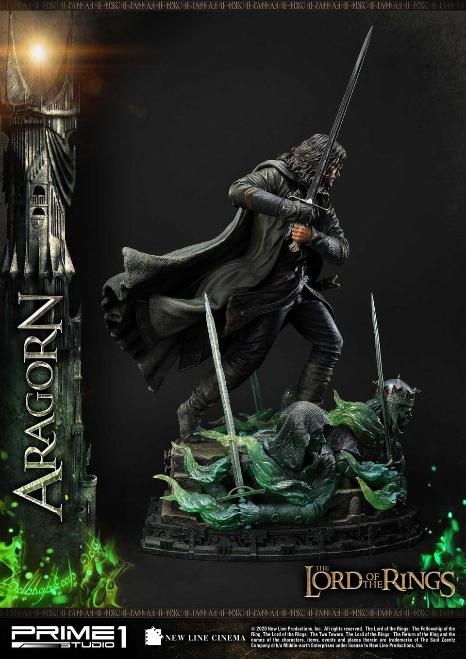 Prime 1 Studio Aragorn Lord of the Rings Deluxe Edition