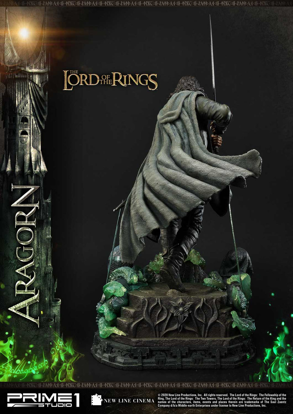 Prime 1 Studio Aragorn Lord of the Rings Deluxe Edition