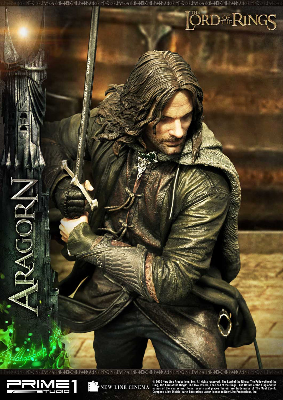 Prime 1 Studio Aragorn Lord of the Rings Deluxe Edition