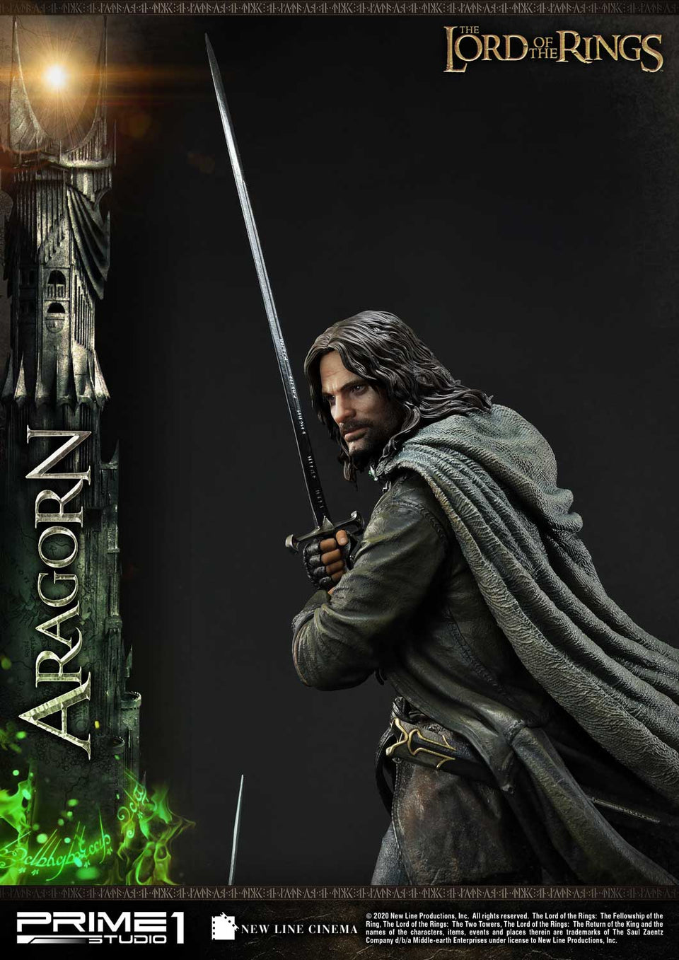 Prime 1 Studio Aragorn Lord of the Rings Deluxe Edition