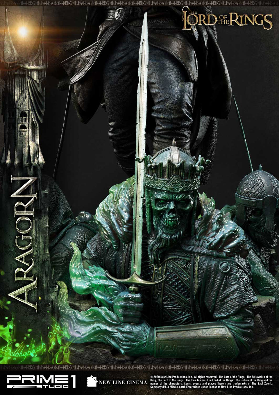 Prime 1 Studio Aragorn Lord of the Rings Deluxe Edition