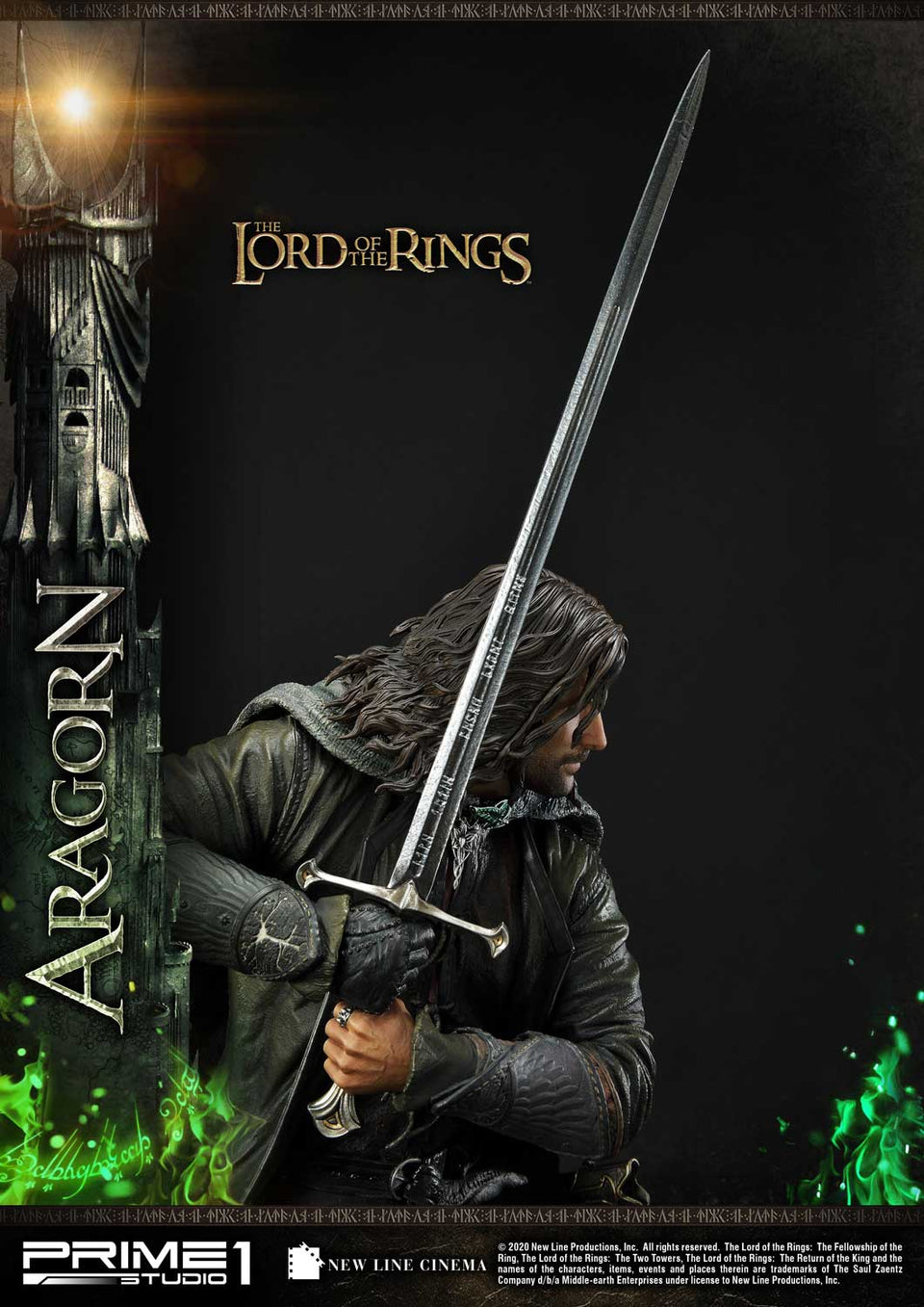 Prime 1 Studio Aragorn Lord of the Rings Deluxe Edition
