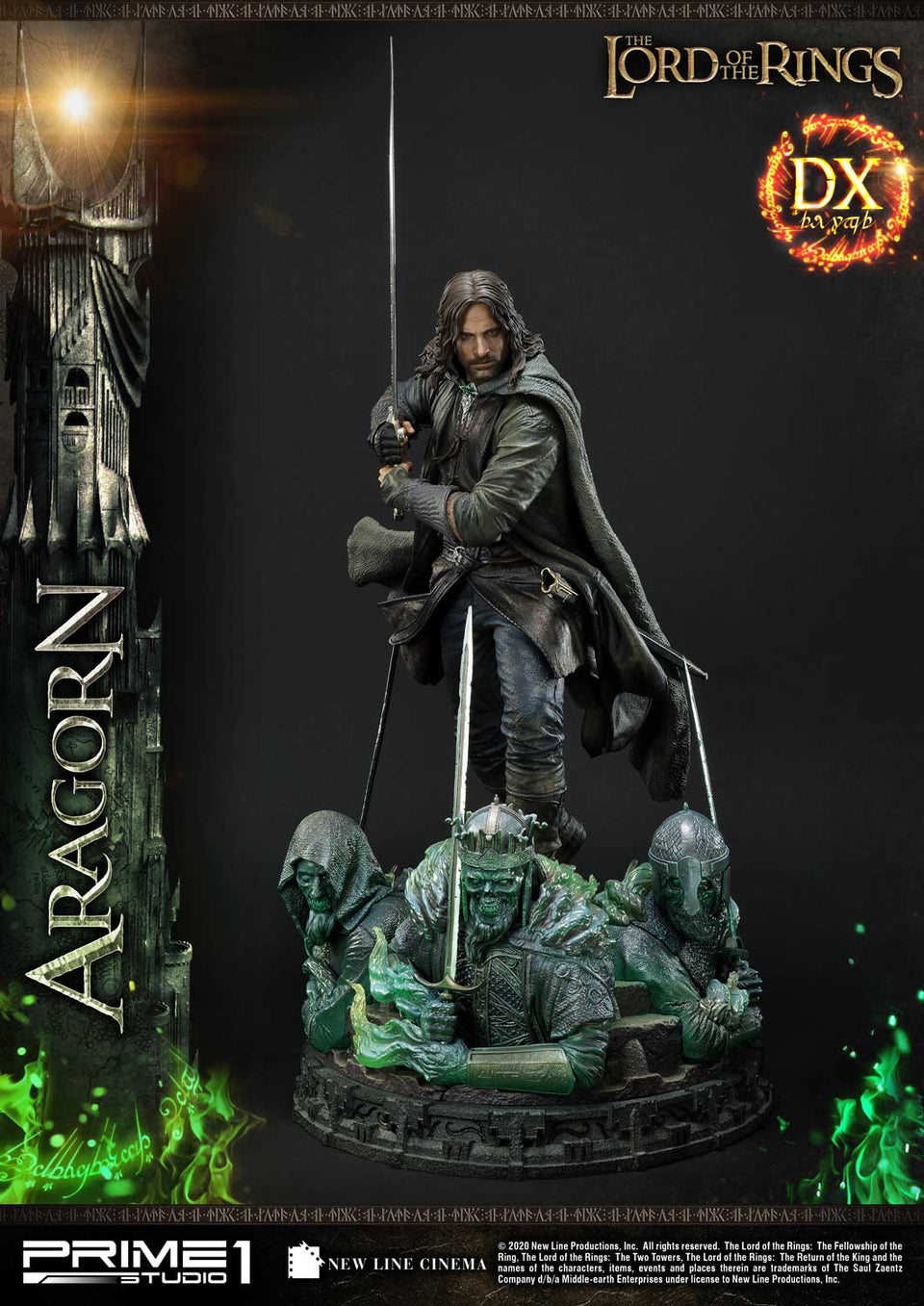 Prime 1 Studio Aragorn Lord of the Rings Deluxe Edition